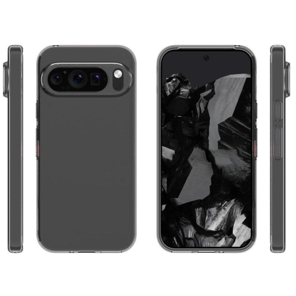 EIDERWOOD Google Pixel 9 Pro XL Fleksibelt Plastik Bagside Cover - Gennemsigtig