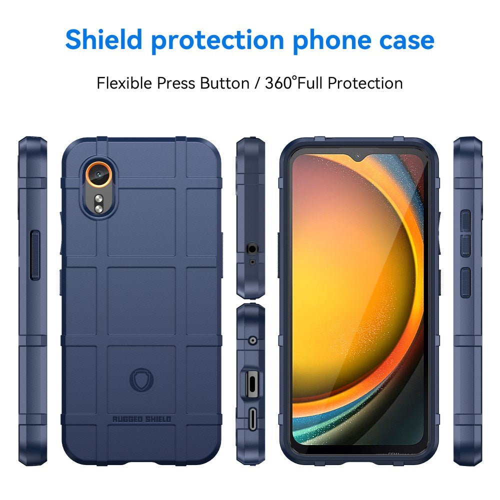 EIDERWOOD Samsung Galaxy Xcover 7 Rugged Shield Series Håndværker Bagside Cover - Blå