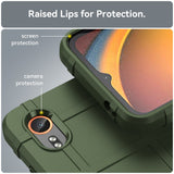 EIDERWOOD Samsung Galaxy Xcover 7 Rugged Shield Series Håndværker Bagside Cover - Grøn