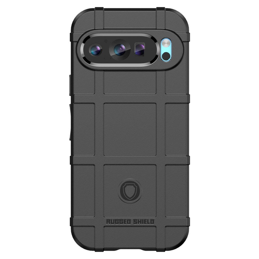 EIDERWOOD Google Pixel 9 / 9 Pro Rugged Shield Series Håndværker Bagside Cover - Sort