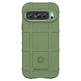 EIDERWOOD Google Pixel 9 / 9 Pro Rugged Shield Series Håndværker Bagside Cover - Grøn