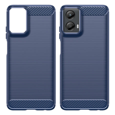 EIDERWOOD Motorola Moto G 5G (2024) Brushed Carbon Bagside Cover - Blå