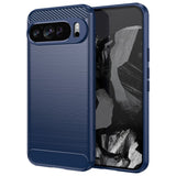 EIDERWOOD Google Pixel 9 Pro XL Brushed Carbon Bagside Cover - Blå