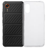 Samsung Galaxy Xcover 7 - EIDERWOOD Fleksibelt Plastik Bagside Cover - Gennemsigtig