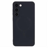 Samsung Galaxy S22+ (Plus) Fleksibelt Plastik Bagsidecover - MagSafe Kompatibel - Sort