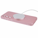 Samsung Galaxy S22+ (Plus) Fleksibelt Plastik Bagsidecover - MagSafe Kompatibel - Lyserød