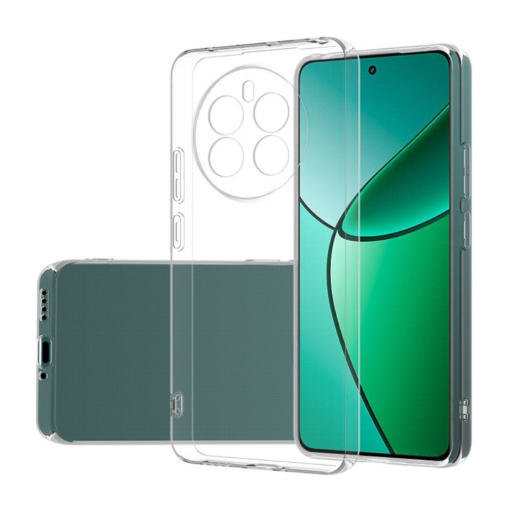 EIDERWOOD Realme 12 Pro+ (5G) Fleksibelt Plastik Bagside Cover - Gennemsigtig