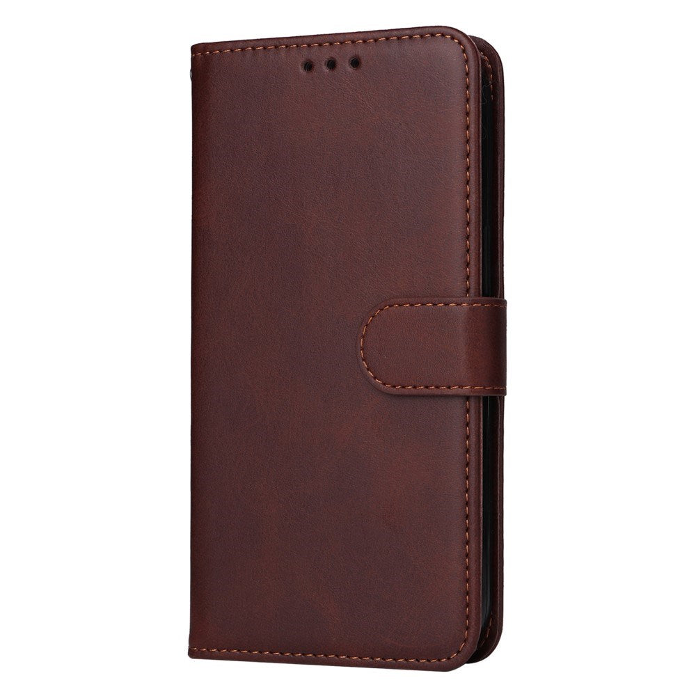 EIDERWOOD Google Pixel 10 / 10 Pro / 9 / 9 Pro Kunstlæder Mobil Cover m. Kortholder & Strop - Brun