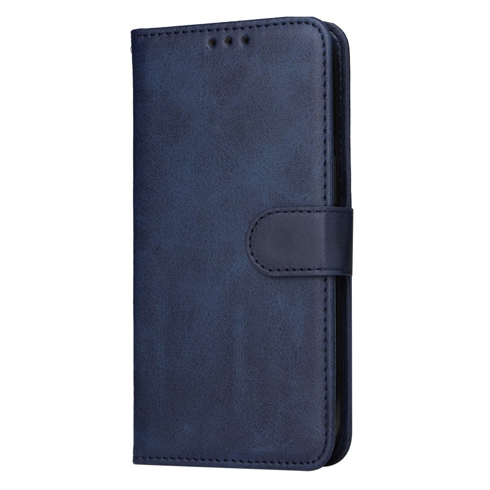 EIDERWOOD Google Pixel 10 / 10 Pro / 9 / 9 Pro Kunstlæder Flip Cover m. Kortholder & Strop - Blå