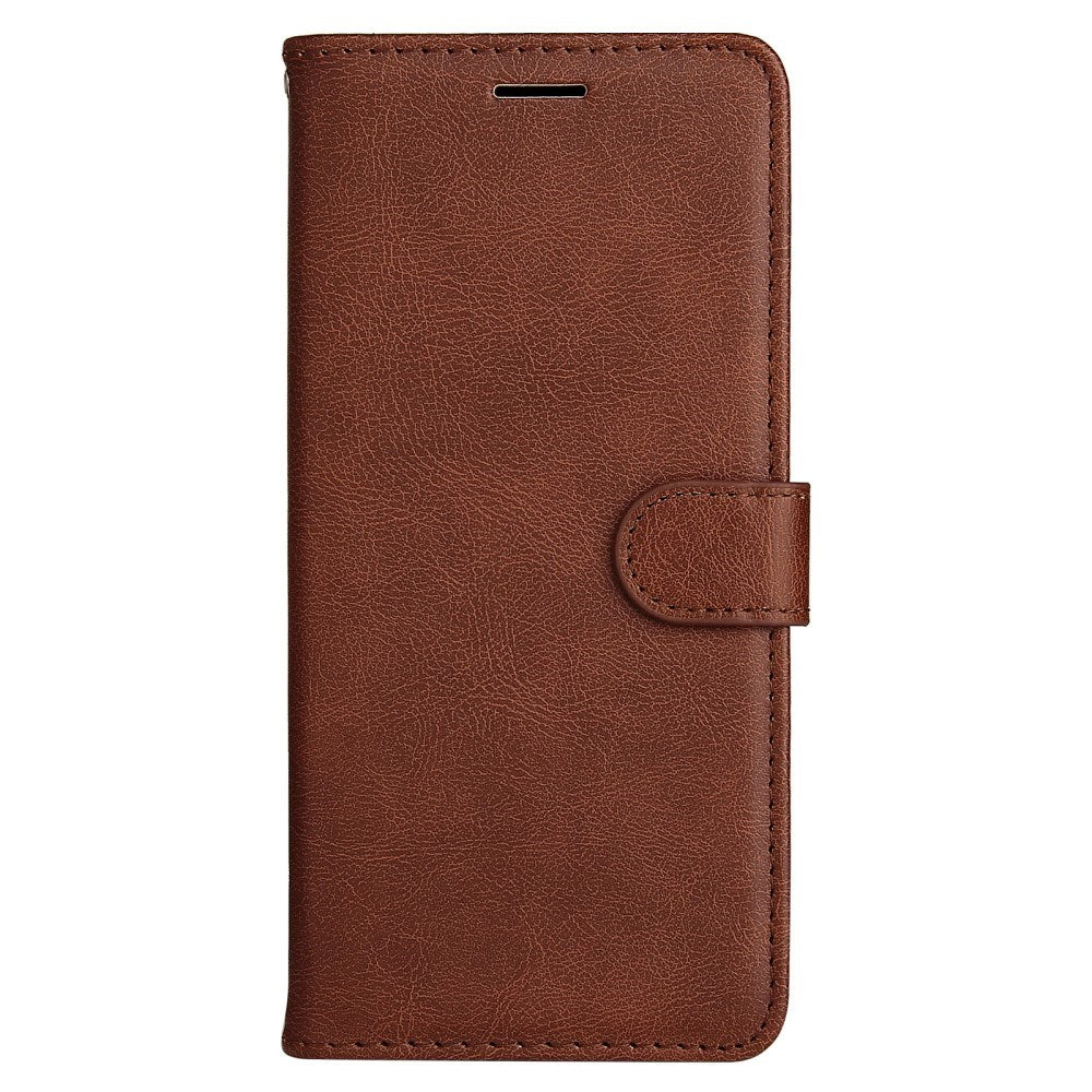 EIDERWOOD Google Pixel 9 Pro XL Læder Flip Cover m. Pung og Strop - Brun