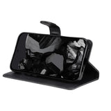 EIDERWOOD Google Pixel 9 Pro XL Læder Flip Cover m. Pung og Strop - Sort