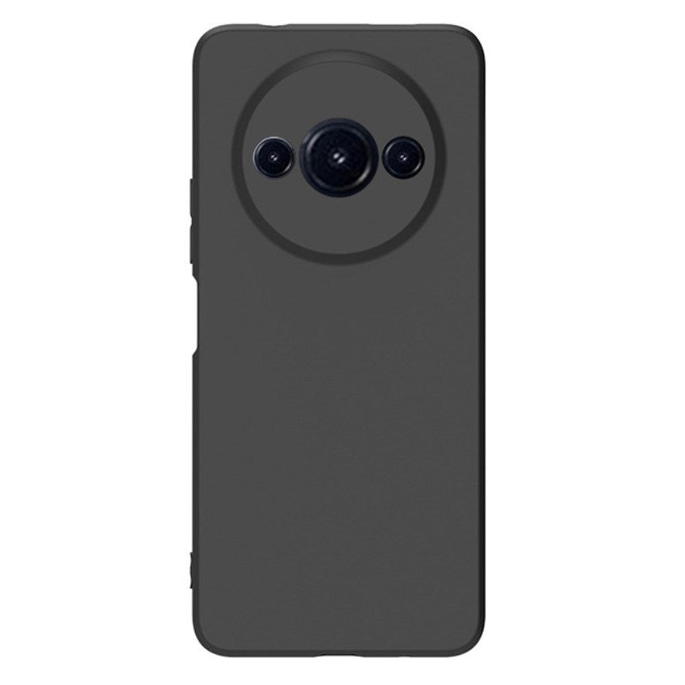 EIDERWOOD Xiaomi Redmi A3 Mat Fleksibel Plastik Bagside Cover - Mørkegrå