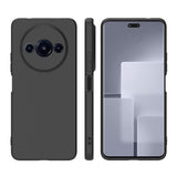 EIDERWOOD Xiaomi Redmi A3 Mat Fleksibel Plastik Bagside Cover - Mørkegrå