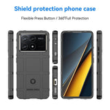 EIDERWOOD Xiaomi Poco X6 Pro Rugged Shield Series Håndværker Bagside Cover - Sort