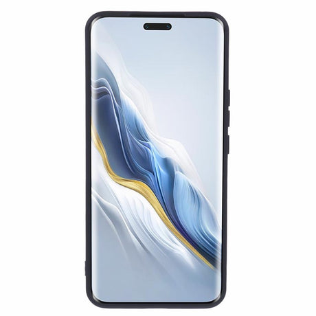 EIDERWOOD Honor Magic6 Pro 5G Plast Case – Beskyttende Cover med Fiberforing og Præcis Kameraudskæring - Sort
