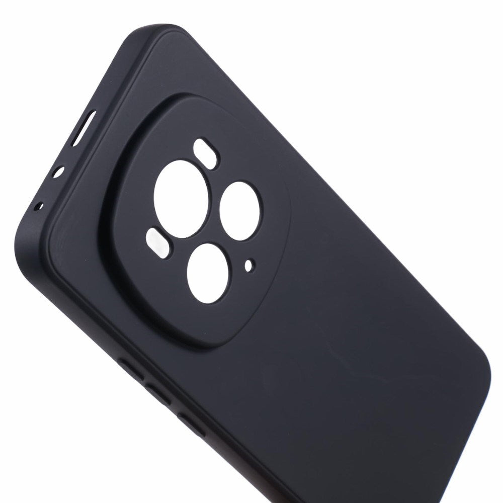EIDERWOOD Honor Magic6 Pro 5G Plast Case – Beskyttende Cover med Fiberforing og Præcis Kameraudskæring - Sort