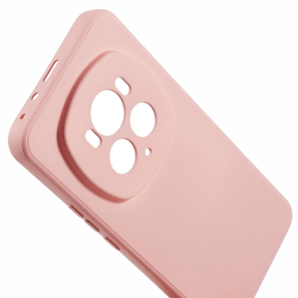 EIDERWOOD Honor Magic6 Pro 5G Plast Case – Beskyttende Cover med Fiberforing og Præcis Kameraudskæring - Lyserød