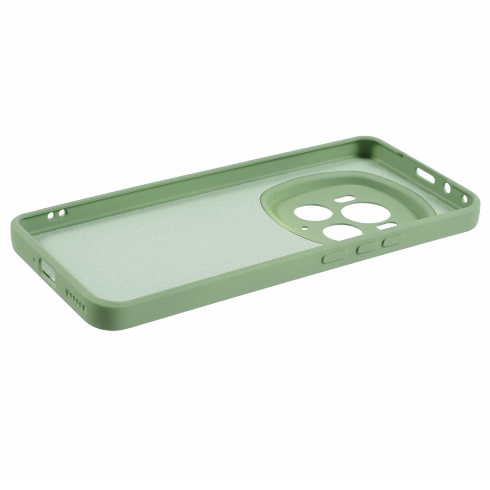 EIDERWOOD Honor Magic6 Pro 5G Plast Case – Beskyttende Cover med Fiberforing og Præcis Kameraudskæring - Lysegrøn