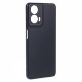 Motorola Moto E14 4G/G04 4G/G04s 4G/G24 4G - EIDERWOOD Fleksibel Plastik Cover - Sort