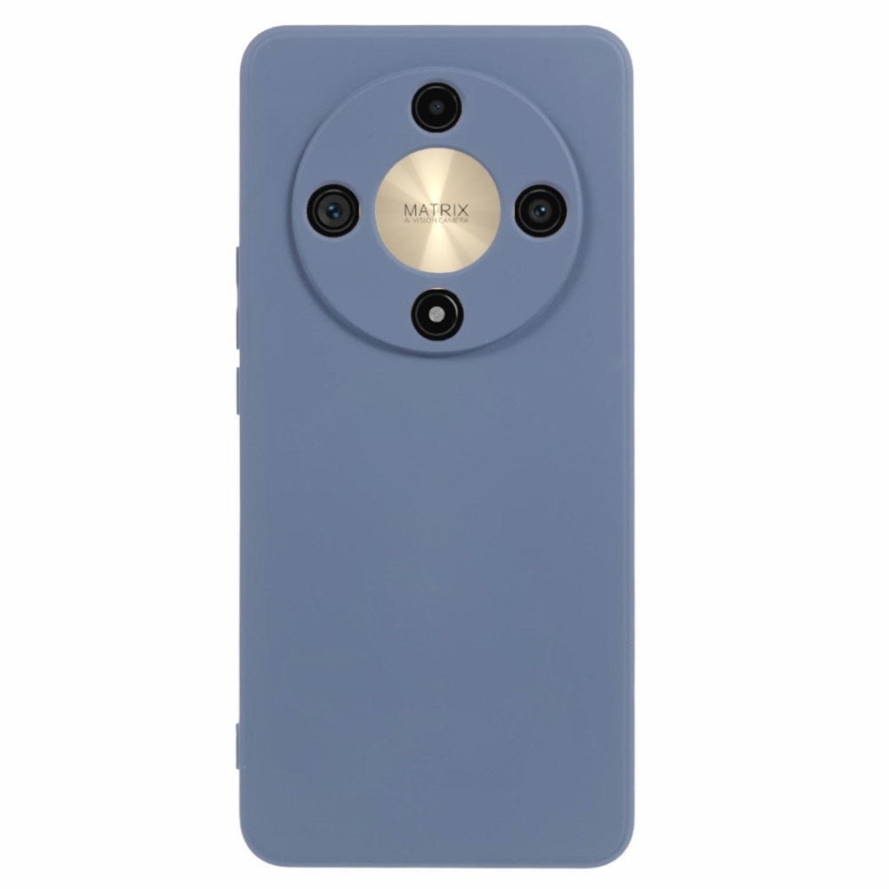 EIDERWOOD Honor Magic6 Lite 5G Plast Case – Beskyttende Cover med Fiberforing og Præcis Kameraudskæring - Blå