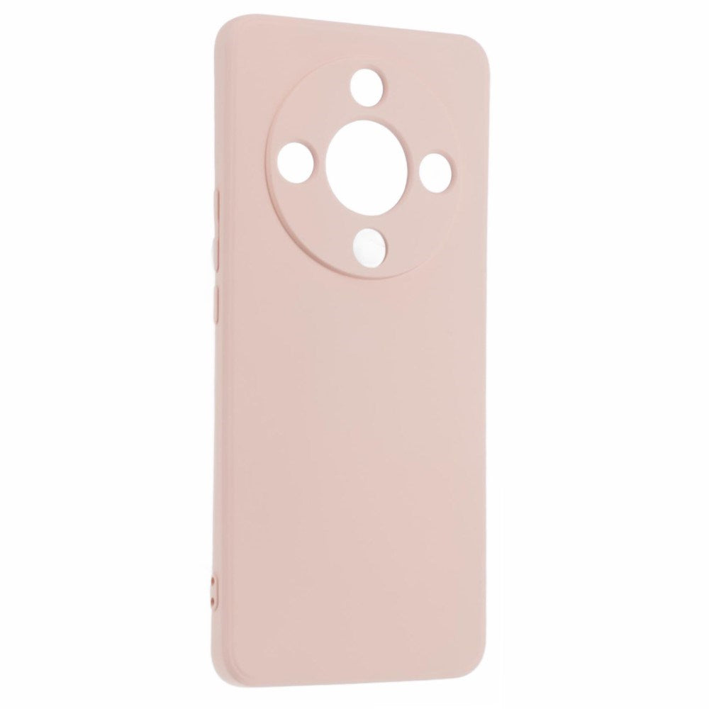 EIDERWOOD Honor Magic6 Lite 5G Plast Case – Beskyttende Cover med Fiberforing og Præcis Kameraudskæring - Lyserød