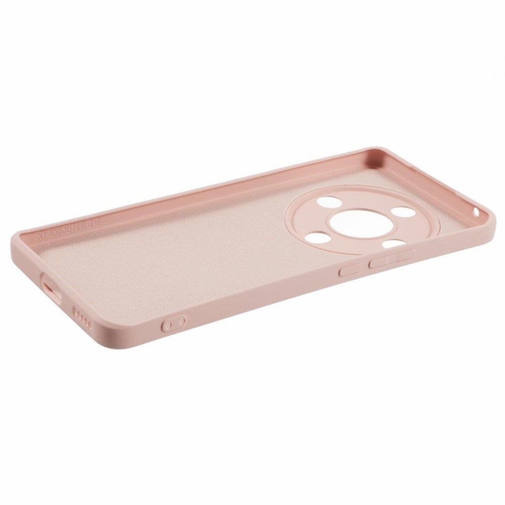 EIDERWOOD Honor Magic6 Lite 5G Plast Case – Beskyttende Cover med Fiberforing og Præcis Kameraudskæring - Lyserød