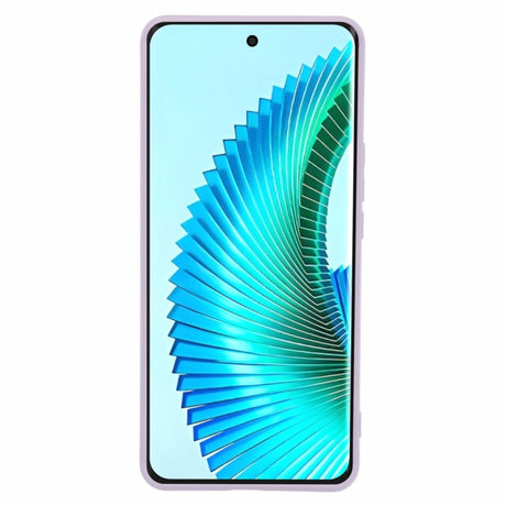EIDERWOOD Honor Magic6 Lite 5G Plast Case – Beskyttende Cover med Fiberforing og Præcis Kameraudskæring - Lilla