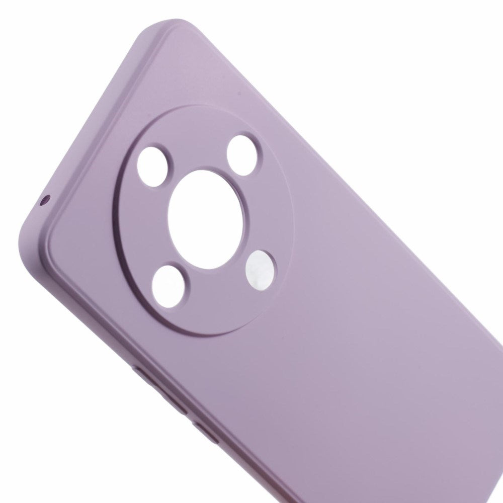 EIDERWOOD Honor Magic6 Lite 5G Plast Case – Beskyttende Cover med Fiberforing og Præcis Kameraudskæring - Lilla