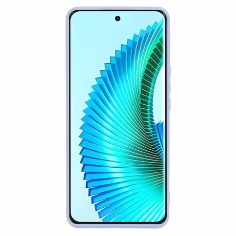 EIDERWOOD Honor Magic6 Lite 5G Plast Case – Beskyttende Cover med Fiberforing og Præcis Kameraudskæring - Lyseblå