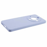 EIDERWOOD Honor Magic6 Lite 5G Plast Case – Beskyttende Cover med Fiberforing og Præcis Kameraudskæring - Lyseblå