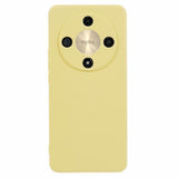 EIDERWOOD Honor Magic6 Lite 5G Plast Case – Beskyttende Cover med Fiberforing og Præcis Kameraudskæring - Gul