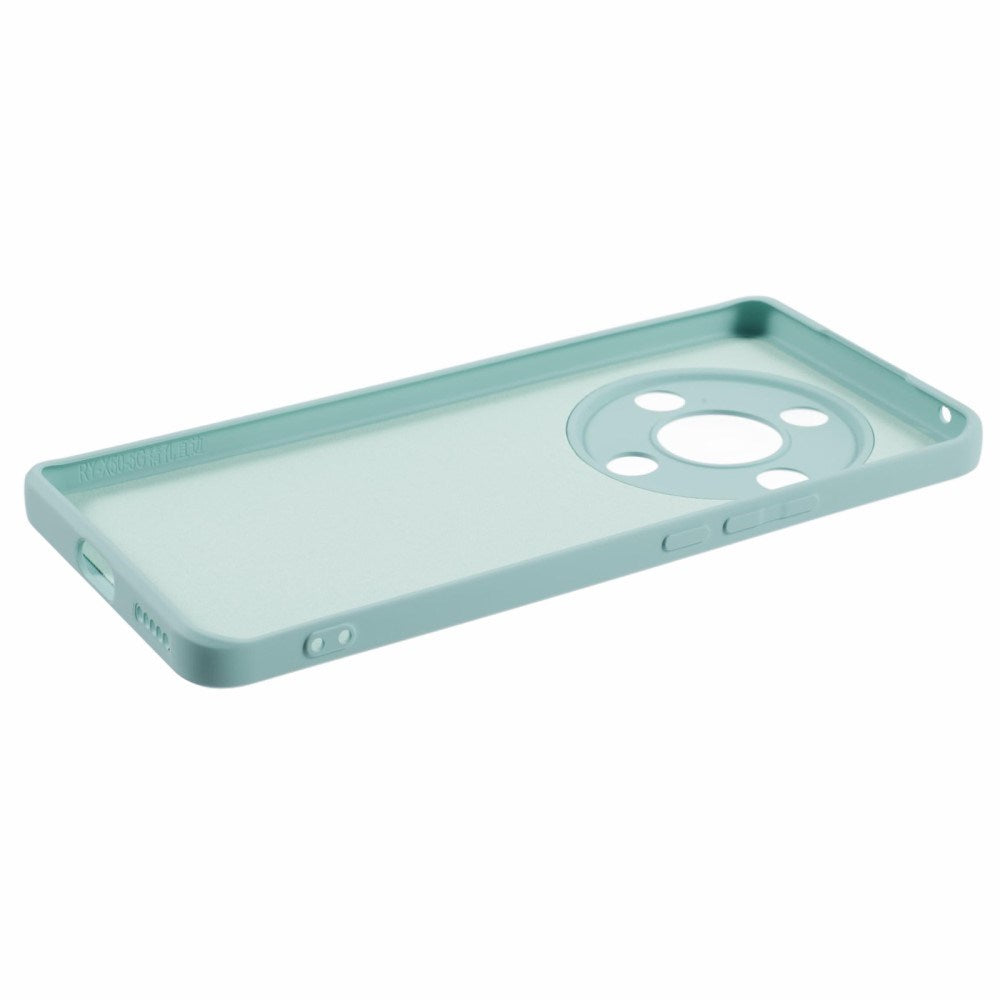 EIDERWOOD Honor Magic6 Lite 5G Plast Case – Beskyttende Cover med Fiberforing og Præcis Kameraudskæring - Turkis