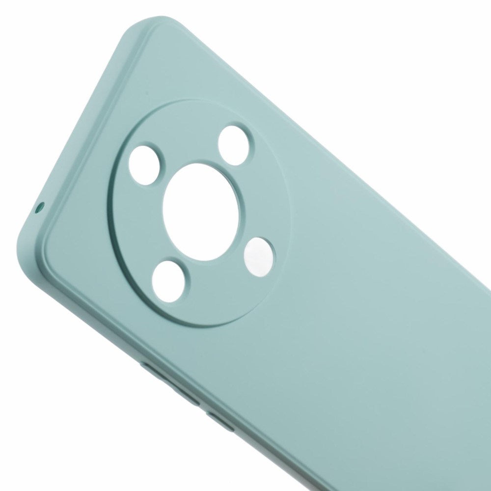 EIDERWOOD Honor Magic6 Lite 5G Plast Case – Beskyttende Cover med Fiberforing og Præcis Kameraudskæring - Turkis
