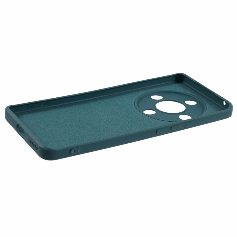 EIDERWOOD Honor Magic6 Lite 5G Plast Case – Beskyttende Cover med Fiberforing og Præcis Kameraudskæring - Mørkegrøn
