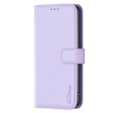 EIDERWOOD Sony Xperia 1 VI Kunst Læder Flip Cover m. Ståfunktion & Kortholder - Lavendel