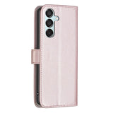 EIDERWOOD Samsung Galaxy M15 (5G) Kunst Læder Flip Cover m. Ståfunktion & Kortholder - Rose Gold