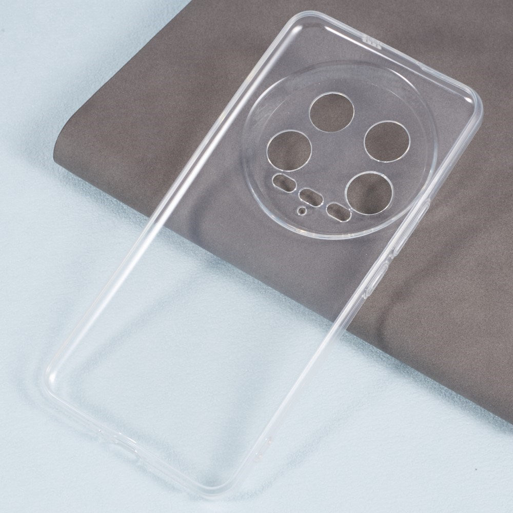 EIDERWOOD Xiaomi 14 Ultra Fleksibelt Plastik Bagside Cover - Gennemsigtig