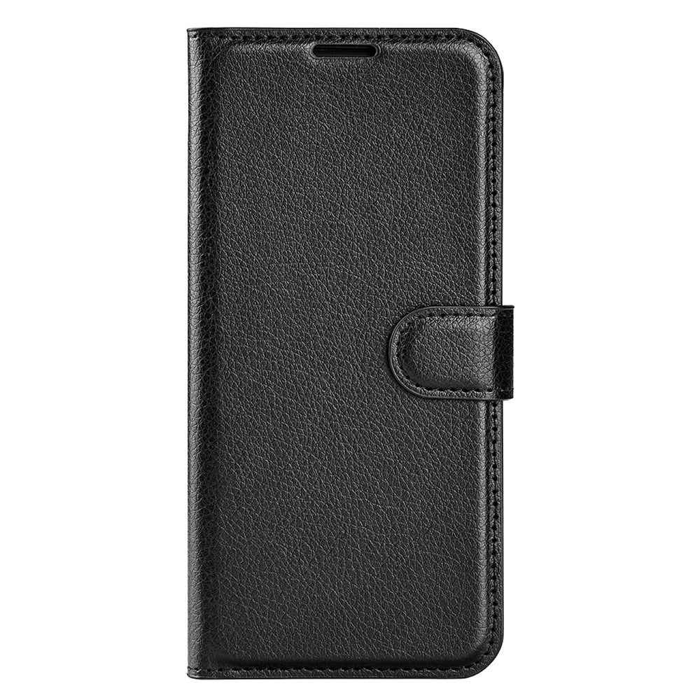 EIDERWOOD Google Pixel 9 Pro XL Litchi Læder Flip Cover m. Pung - Sort