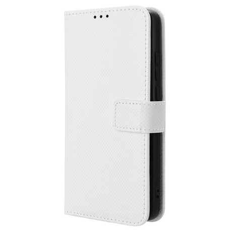 EIDERWOOD Google Pixel 9 Pro Læder Flip Cover m. Strop & Tekstur - Hvid