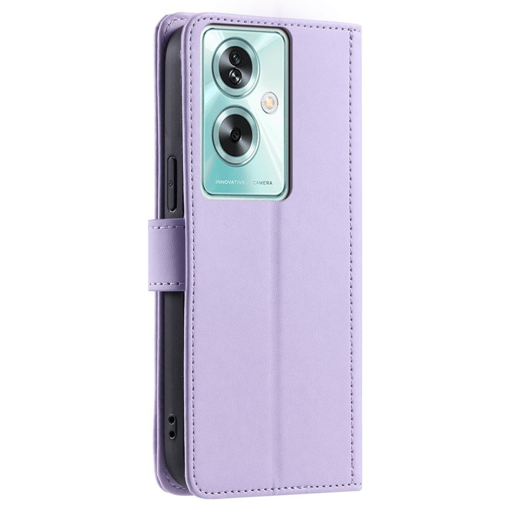 EIDERWOOD OnePlus Nord N30 SE (5G) / Oppo A79 (5G) / A2 (5G) Læder Cover m. Strop & Crossbody Taske Funktion - Lilla