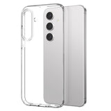 Samsung Galaxy S24 NORTHJO 2-i-1 Sæt - Fleksibelt Plast Mobil Cover & Skærmbeskyttelsesglas - Gennemsigtig