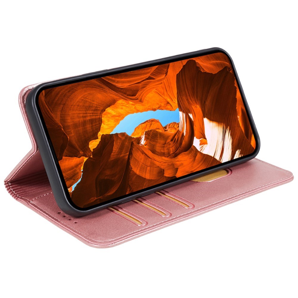 EIDERWOOD Oppo A2 Pro (5G) Læder Flip Cover m. Pung - Lyserød