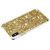 EIDERWOOD iPhone X / XS Glitter Bagside Cover - Guld