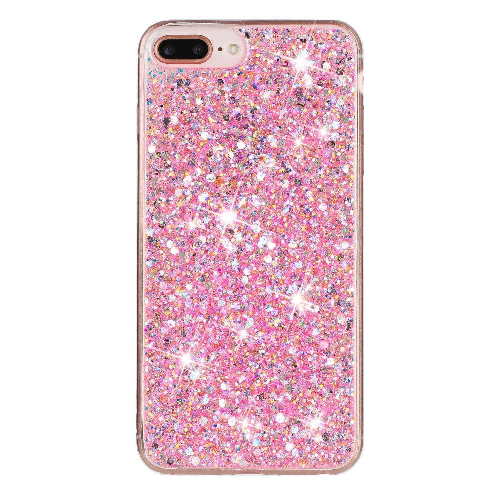 EIDERWOOD iPhone 8 Plus / 7 Plus / 6 (s) Plus Glitter Bagside Cover - Pink