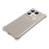 EIDERWOOD Motorola Edge 50 Ultra Fleksibel Plastik Bagside Cover - Gennemsigtig