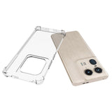 EIDERWOOD Motorola Edge 50 Ultra Fleksibel Plastik Bagside Cover - Gennemsigtig