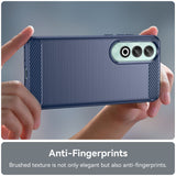 EIDERWOOD OnePlus Nord CE4 (5G) Brushed Carbon Bagside Cover - Blå