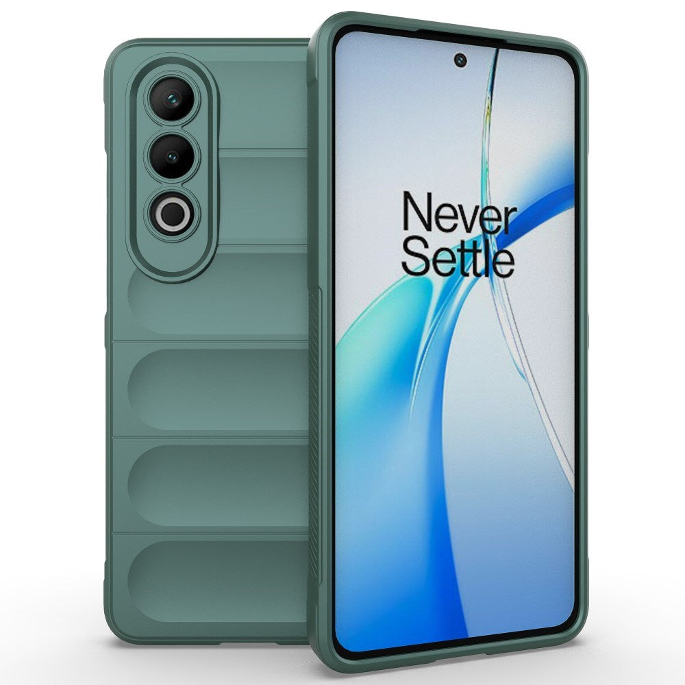 EIDERWOOD OnePlus Nord CE4 (5G) Fleksibelt Plastik Bagside Cover - Grøn