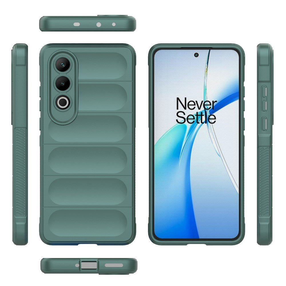 EIDERWOOD OnePlus Nord CE4 (5G) Fleksibelt Plastik Bagside Cover - Grøn