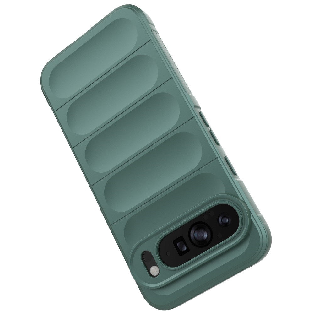 EIDERWOOD Google Pixel 9 Pro XL Fleksibelt Plastik Bagside Cover - Grøn